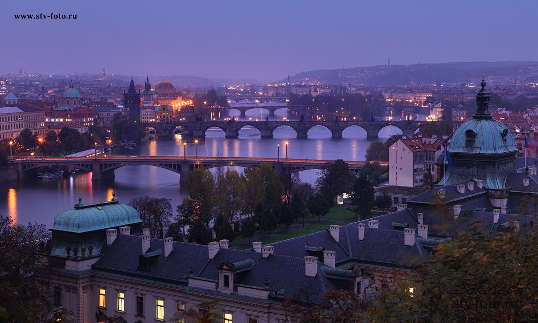 Вечер в Праге
