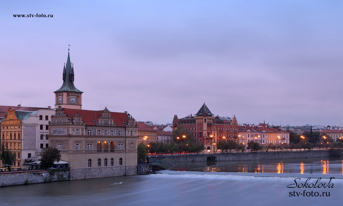 Раннее утро В Праге