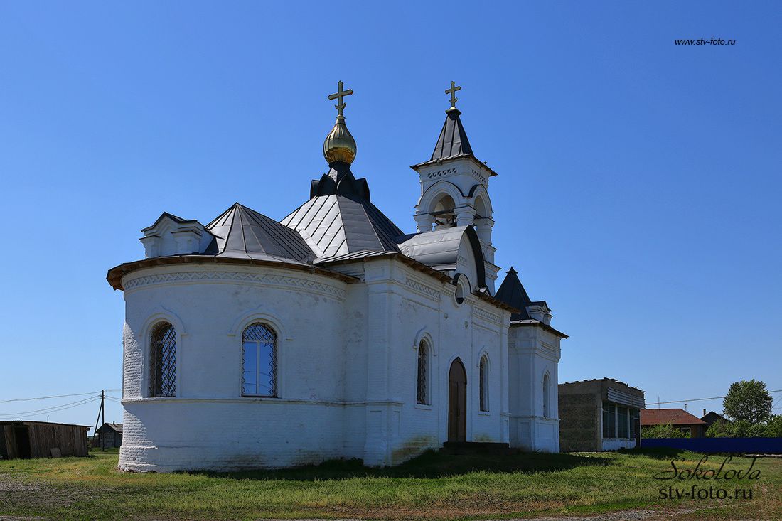Церковь Иоанна Златоуста в селе Долгие Курганской области