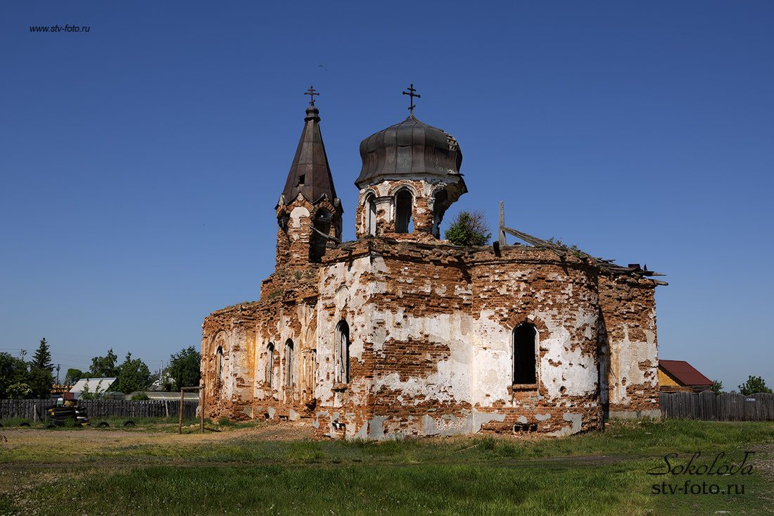 Церковь Покрова Пресвятой Богородицы в селе Шкодинское Курганской области