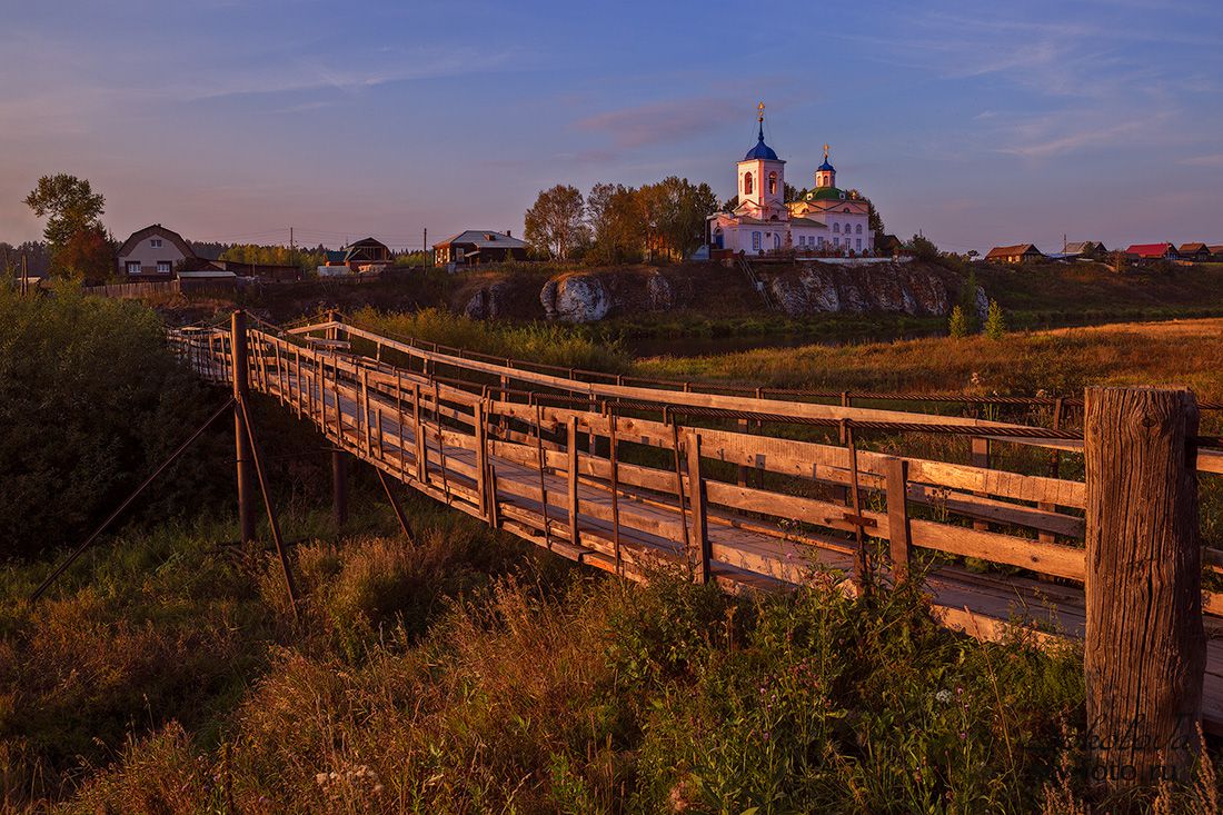 Церковь Георгия Победоносца в селе Слобода свердловской области