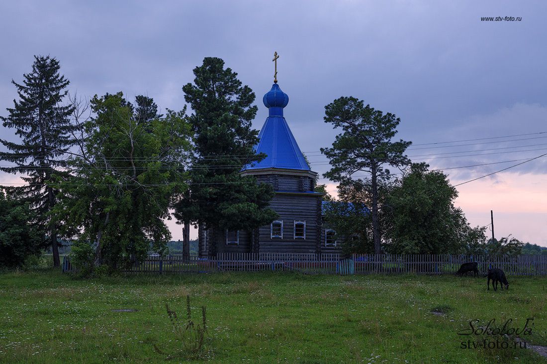 Храм святителя Николая Можайского в селе Самсоново, Тарского района Омской области
