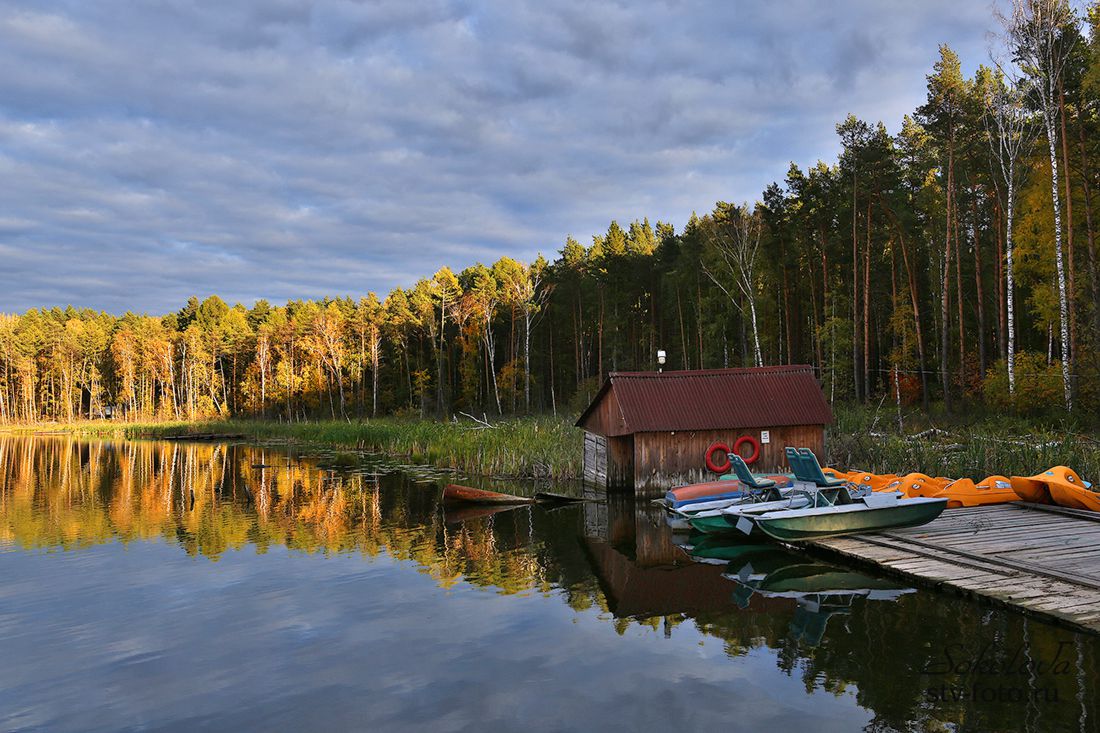 Озеро Ленёво, Муромцевский район, Омская область
