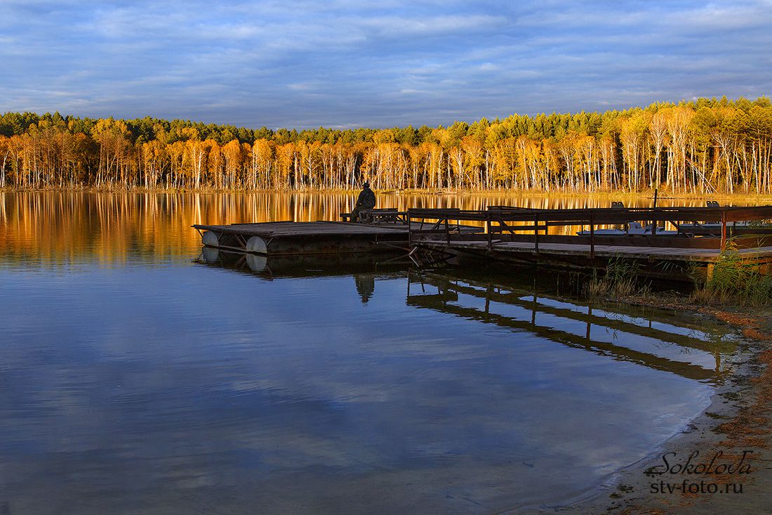 Отдых на озере Ленёво, Муромцевский район, Омская область
