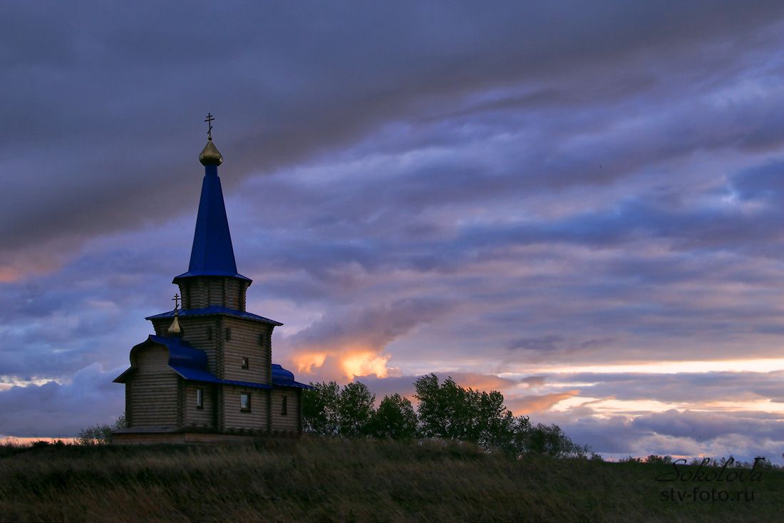 Скит Никольского мужского монастыря в  Большекулачье Омская область